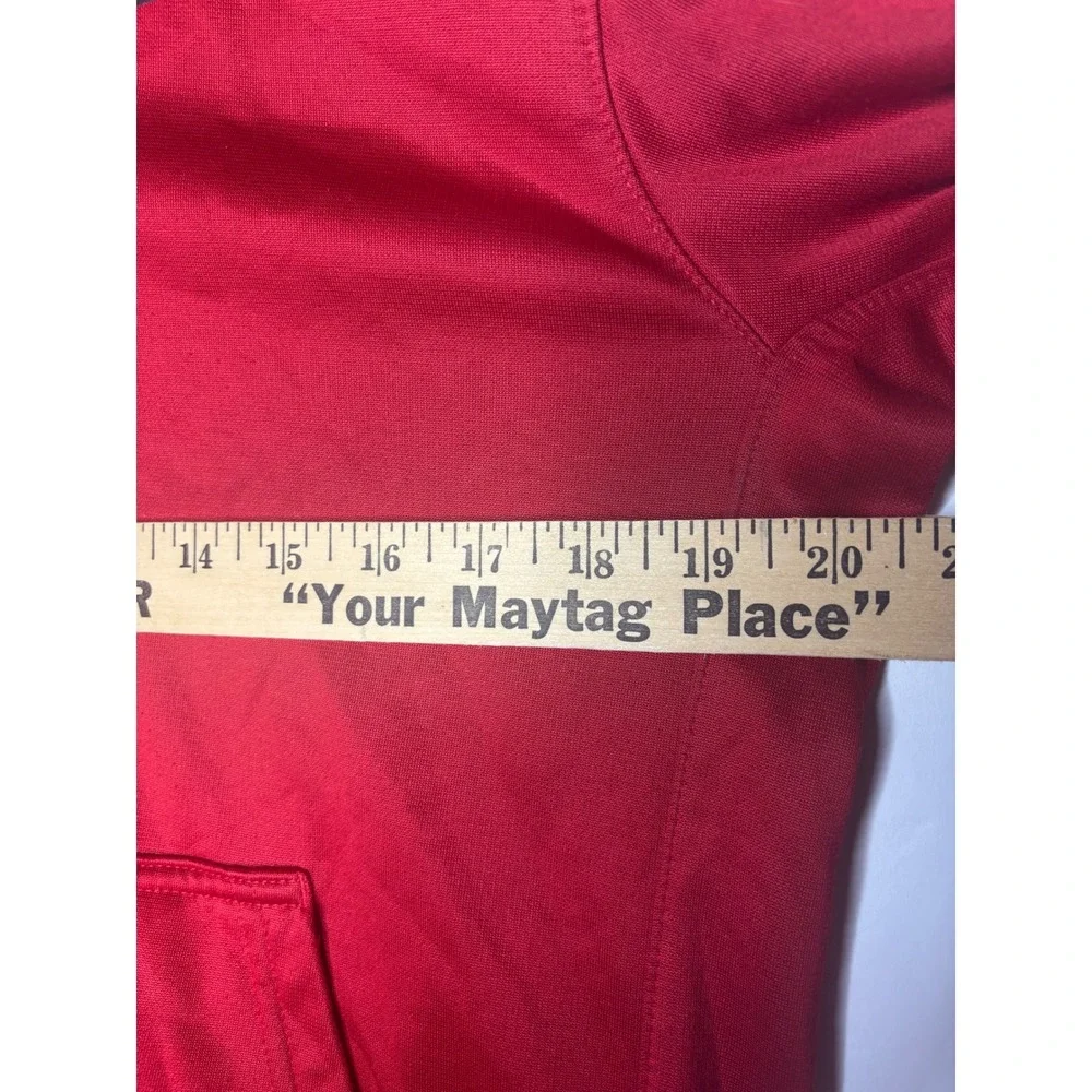 Nike‎ Therma-FIT Full Zip Hoodie Red Black Mens XL 716880-687 Sweatshirt